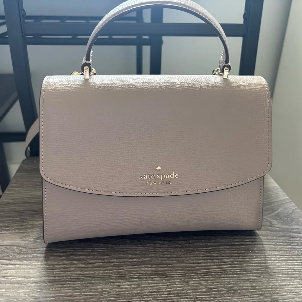 Kate Spade Darcy Top Handle Leather Satchel Crossbody